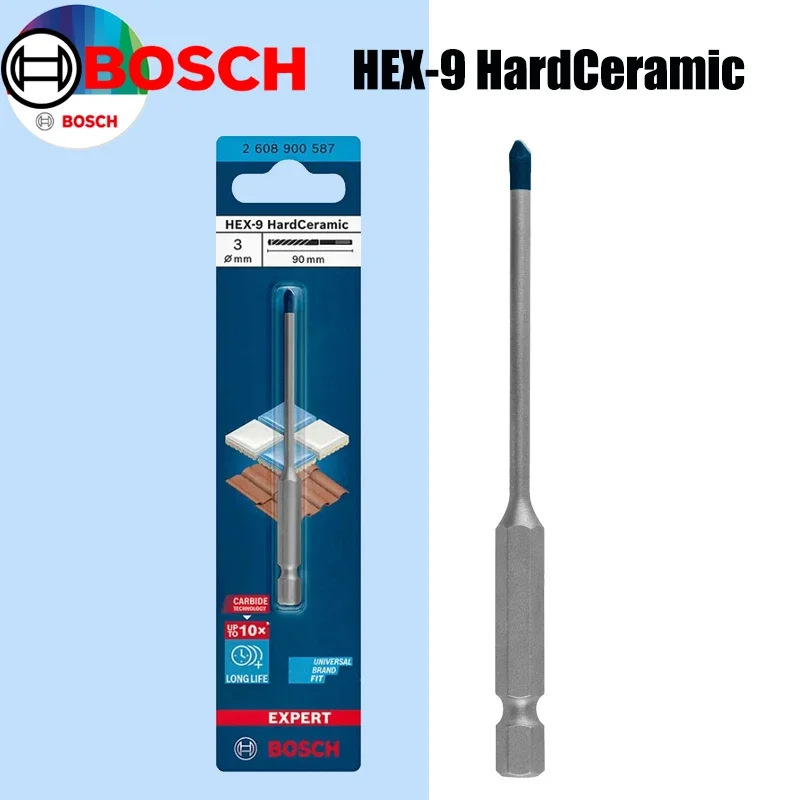 Tools Heavy Equipment - BOSCH Hex-9 Hard Ceramic Drill Bits