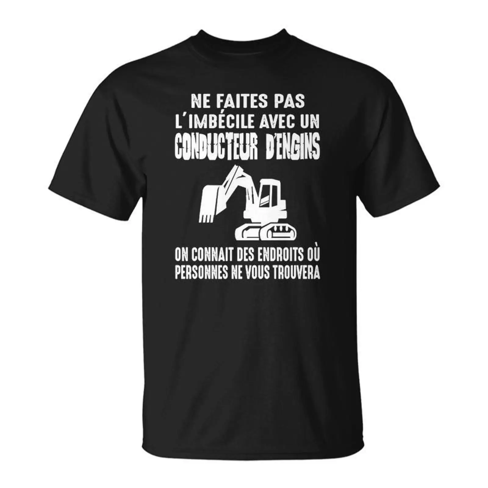 Heavy Equipment Operations - Heavy Equipment Operator T Shirt Dark