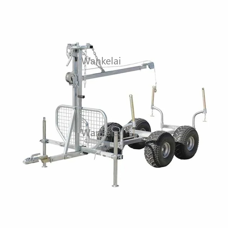 Atv Forestry Trailer Timber Lo - Heavy Equipment Transport 评论和价格