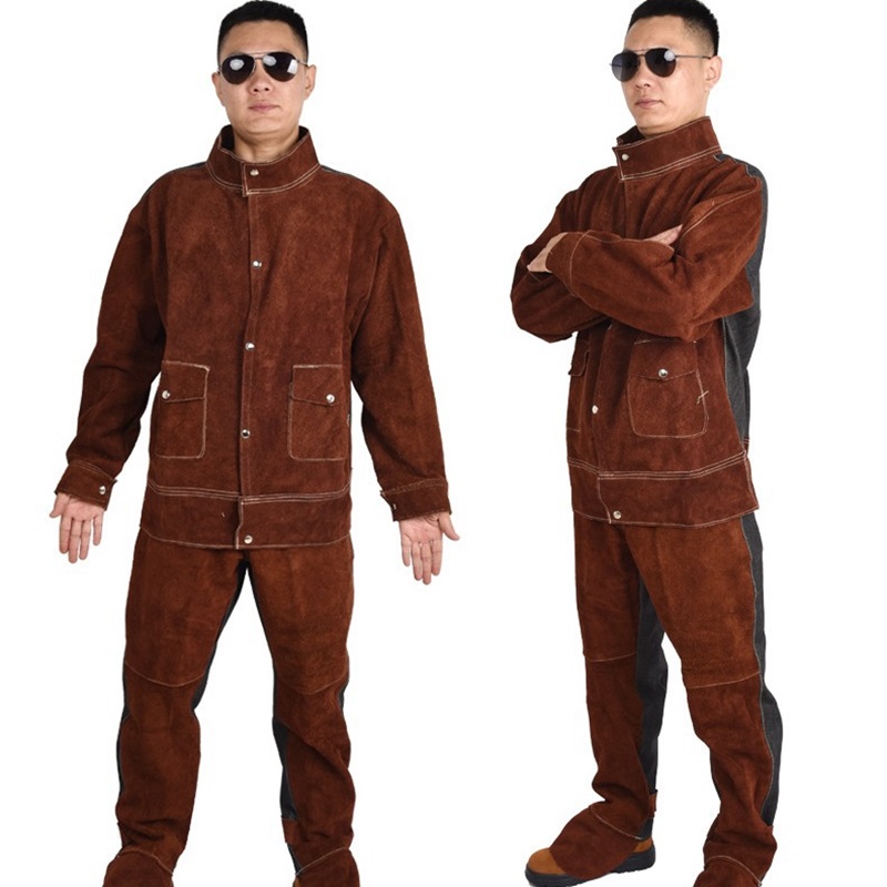 Heavy Duty Leather Welding Sui - Heavy Equipment Welder 评论和价格