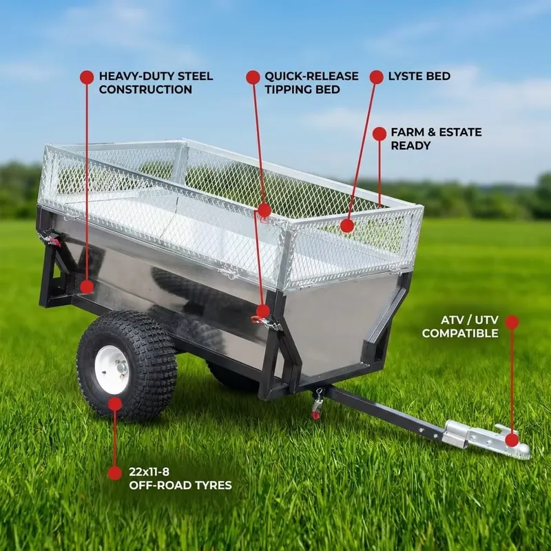 Heavy Duty Galvanized Steel Ut - Heavy Equipment Hauling 评论和价格