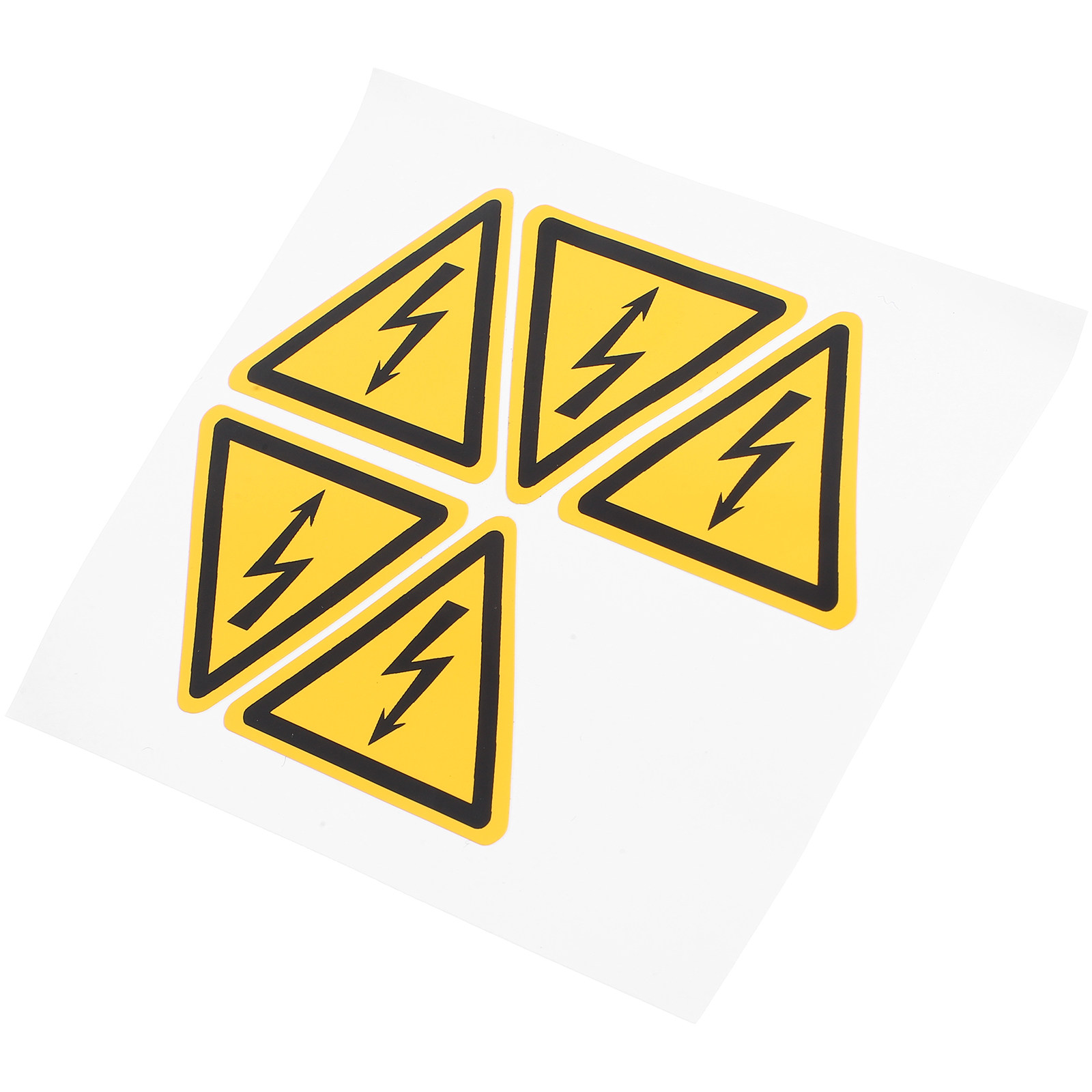 5Pcs Warning Electric Shock Si - Heavy Equipment Sign 评论和价格
