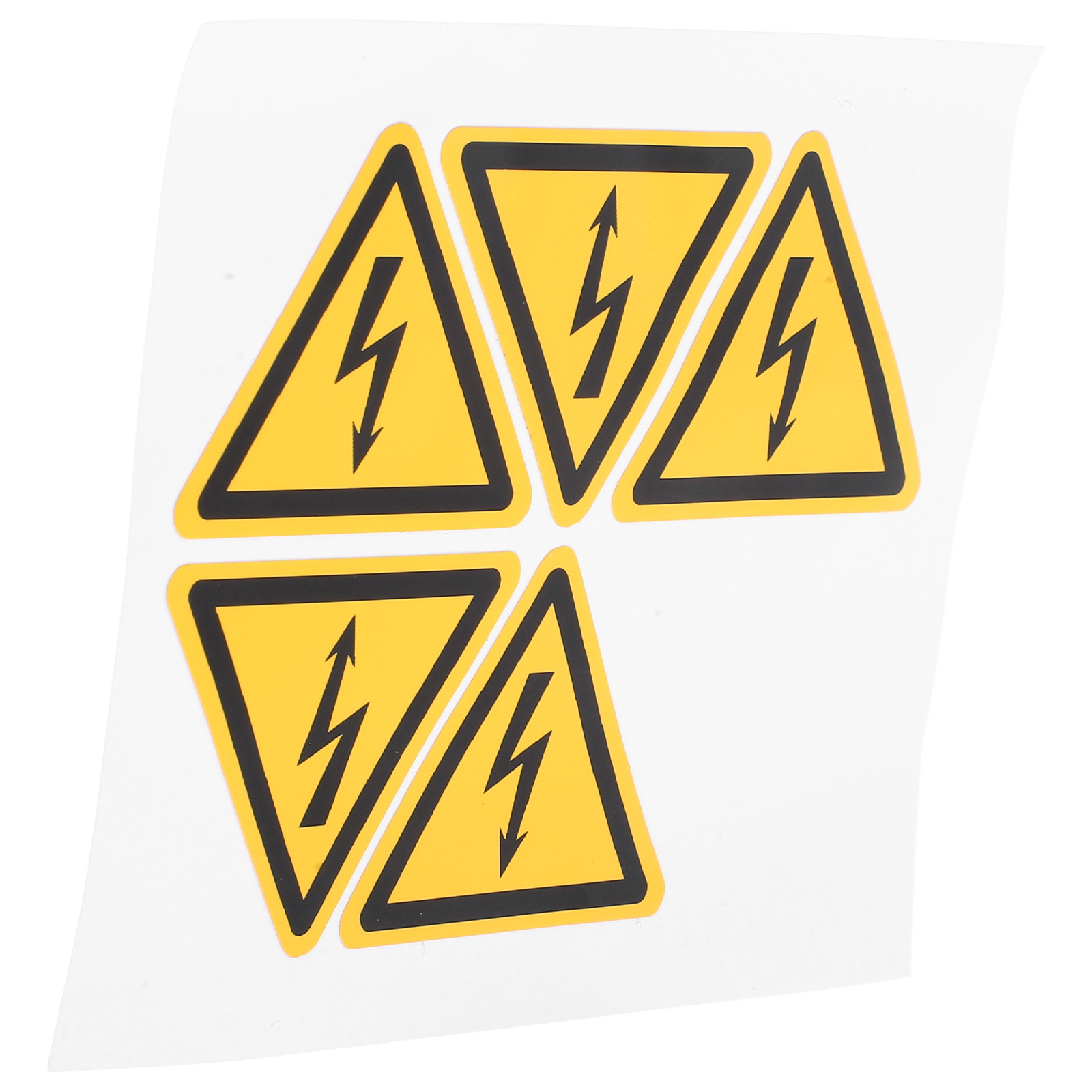 5Pcs Warning Electric Shock Si - Heavy Equipment Sign 评论和价格