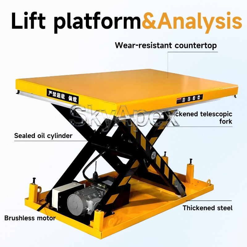 Heavy Duty Fixed Scissor Lift  - Heavy Equipment Lifting 评论和价格