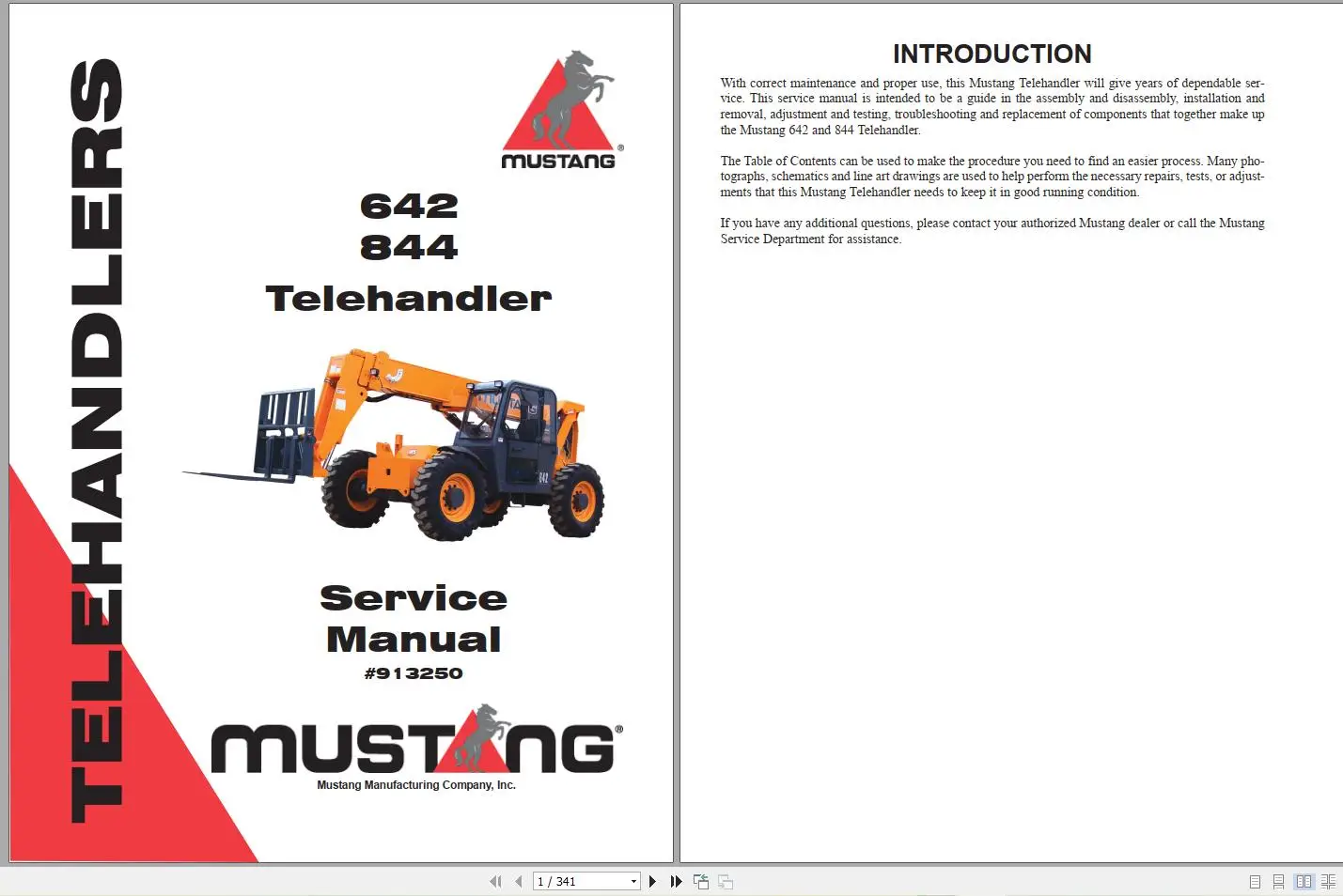 AutoDVD Mustang Machinery Heav - Heavy Equipment In 评论和价格