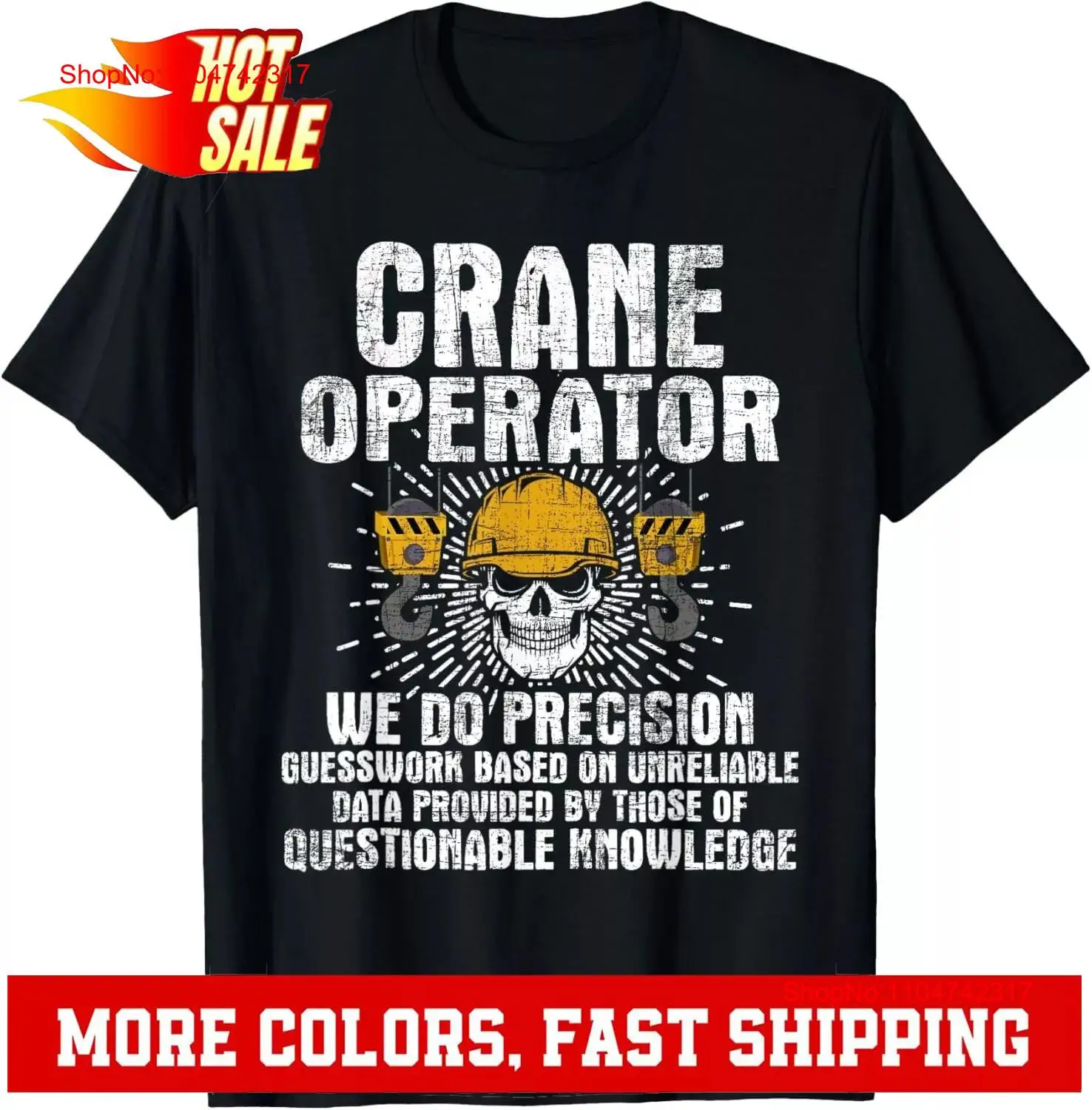 Crane Operator Retro Tower Hea - Heavy Equipment Operations 评论和价格