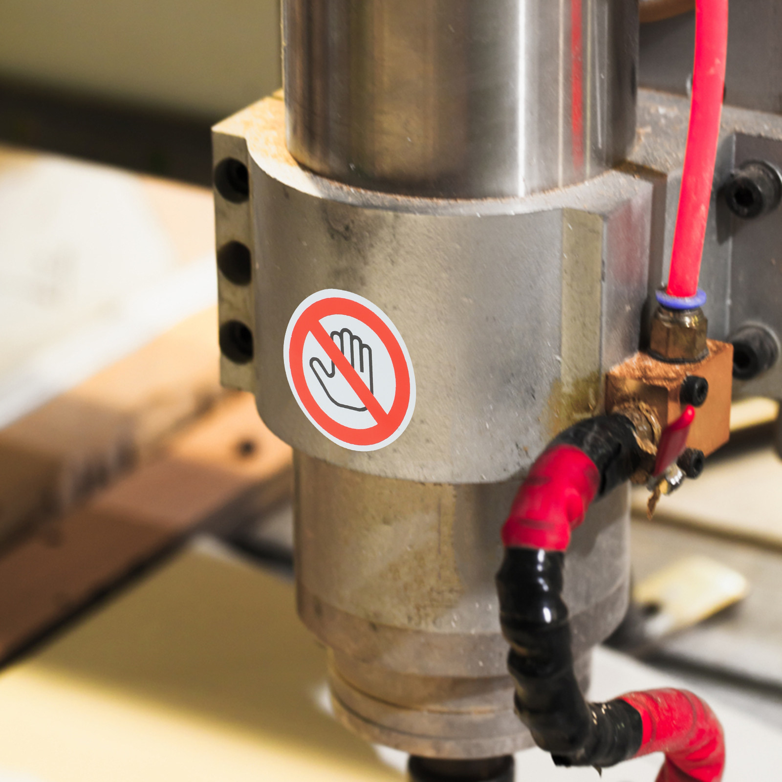 10Pcs Do Not Touch Vinyl Warni - Heavy Equipment Sign 评论和价格
