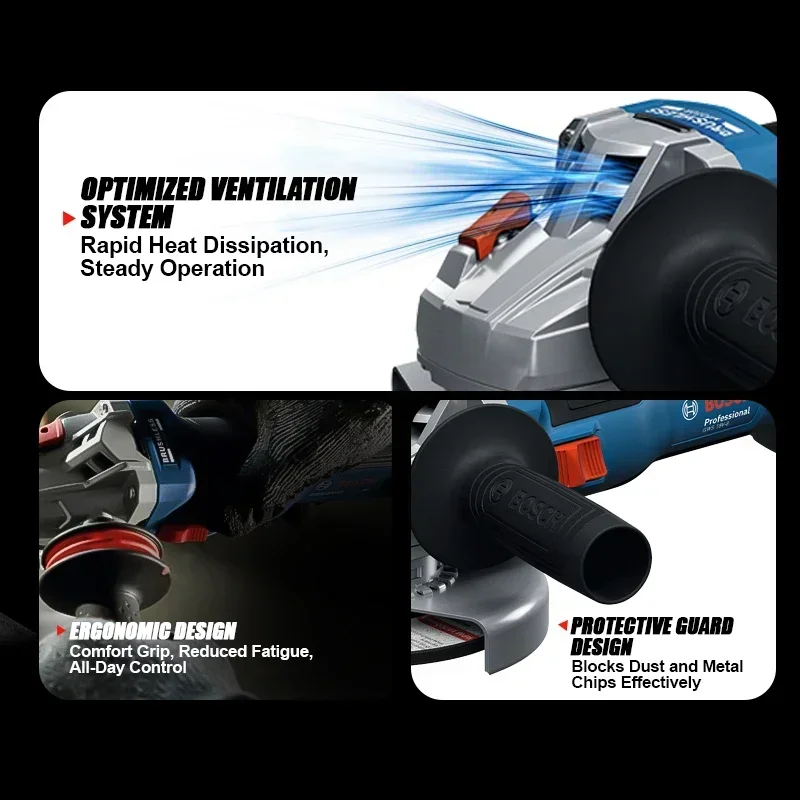 BOSCH GWS 18V-8 Cordless Angle - Tools Heavy Equipment 评论和价格