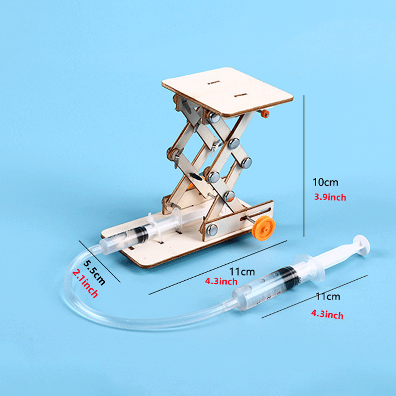 1 PCS DIY Hydraulic Experiment - Hydraulic Floor Jack 评论和价格