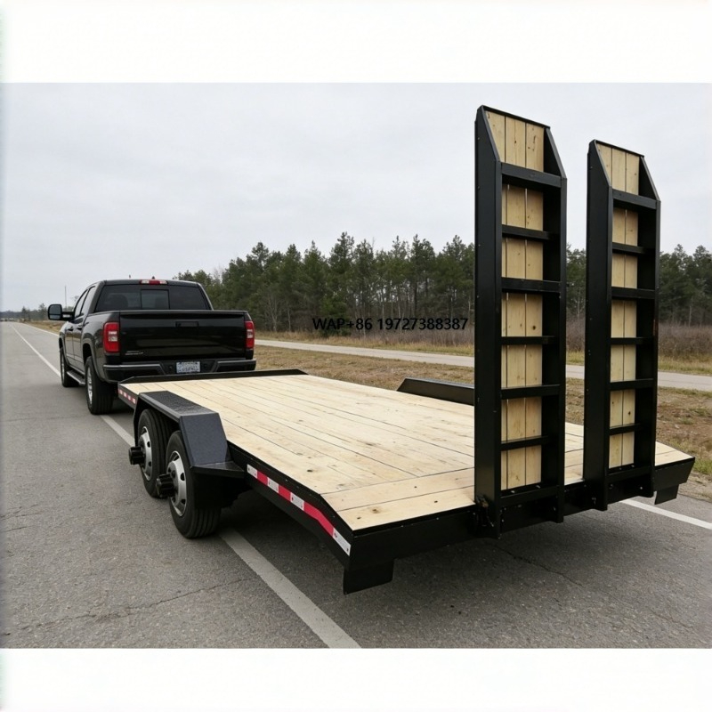 Tandem Axle Wood Deck Equipmen - Heavy Equipment Hauling 评论和价格