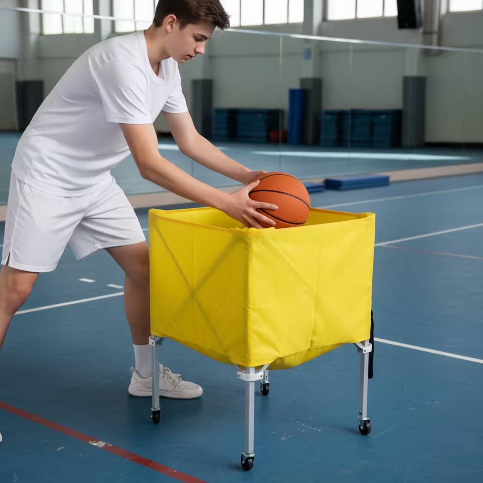 Collapsible Ball Cart Lightwei - Heavy Equipment In 评论和价格