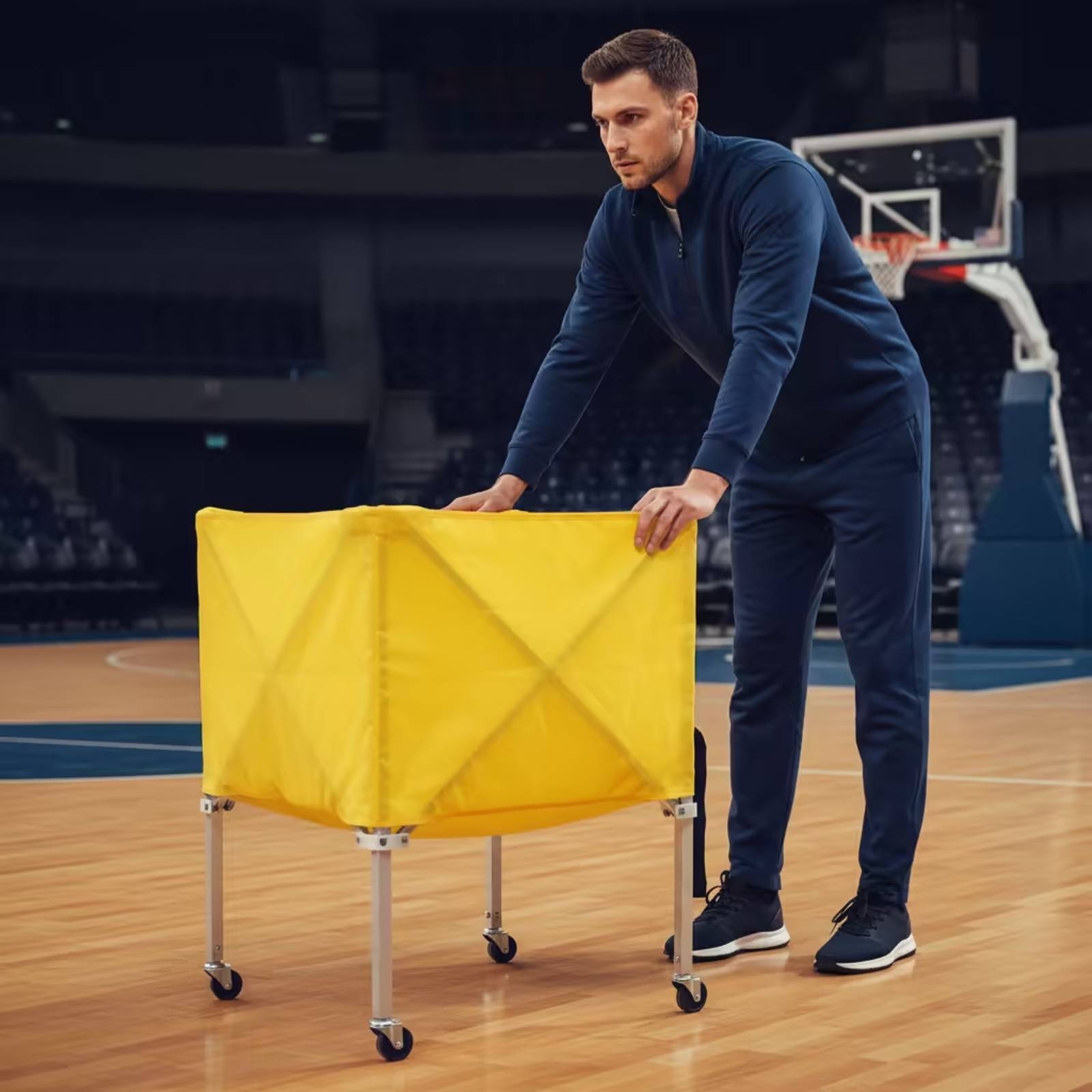 Collapsible Ball Cart Lightwei - Heavy Equipment In 评论和价格