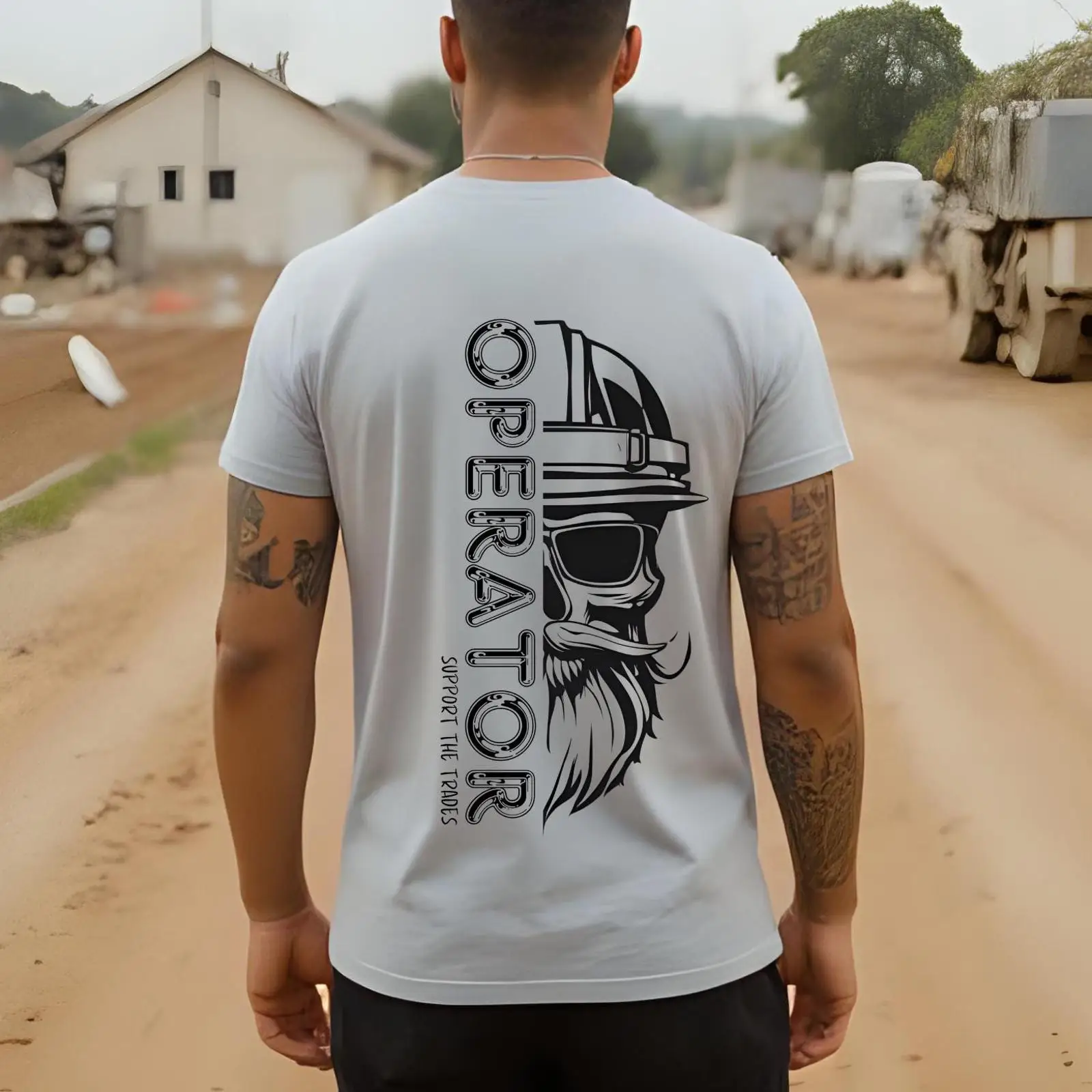 Equipment Operator T Shirt Hea - Heavy Equipment Operations 评论和价格