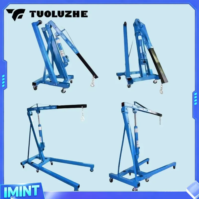 2-ton Foldable Blue Car Engine - Hydraulic Floor Jack 评论和价格