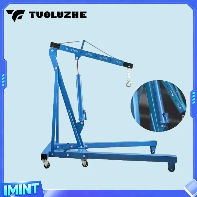 2-ton Foldable Blue Car Engine - Hydraulic Floor Jack 评论和价格